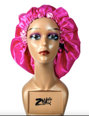 TOUCA DE CETIM DE SEDA ANTI-FRIZZ DUPLA FACE COM REGULADOR