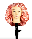 TOUCA DE CETIM DE SEDA ANTI-FRIZZ DUPLA FACE COM REGULADOR