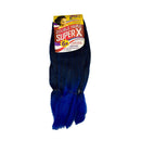Cabelo Sintético Jumbo Super X - 400gr, Cor: Azul - T1B/BLUE